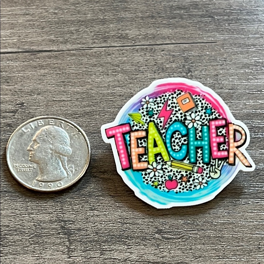 ✨ 5 for $25 ✨ Handmade Teacher pin